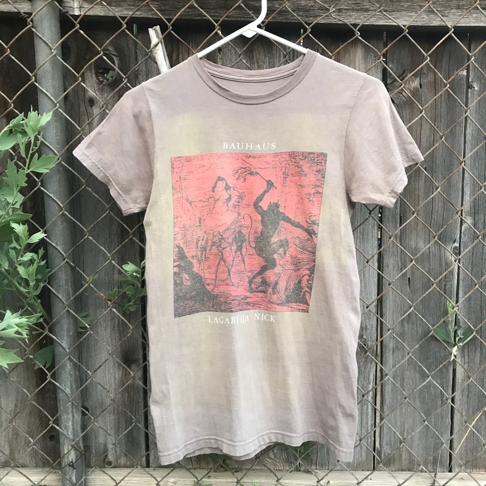 ⛔️SOLD⛔️Bauhaus Lagartija Nick Band Tee